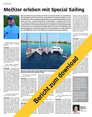 Me(h)er erleben mit Special Sailing