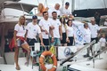 Die Skipper und Betreuer mit Landisch Peter,
Gößl Roland, Wechselberger Marina, Schnelle Florian, Hampel Gina, Ioannoni Andrea,