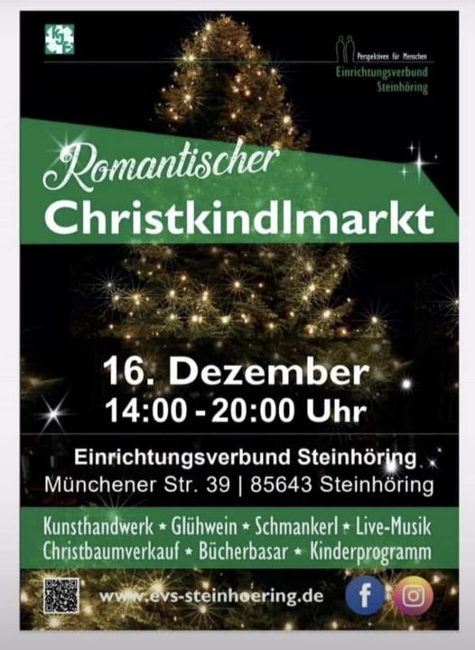 Mirno More Friedensflotte Bayern Christkindlmarkt im EVS Steinhöring Jahresterminkalender