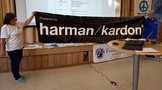 Danke an Christoph und die Mitarbeiter der Firma Harman/Kardon für die Spende