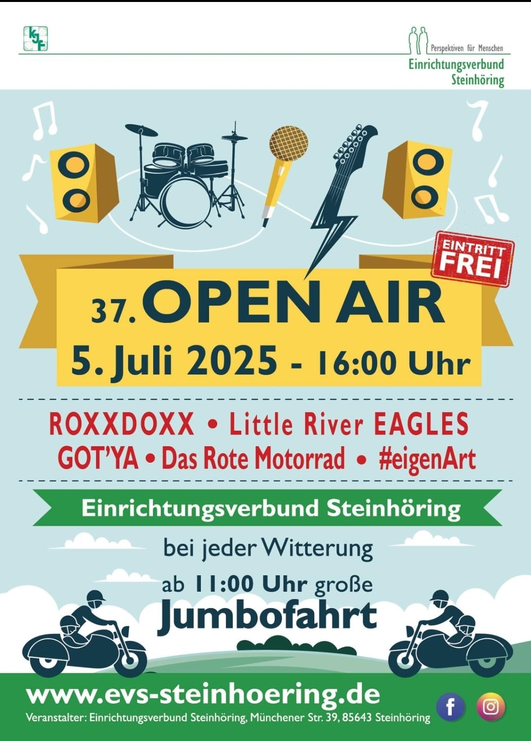 37. Open Air KOnzert im EVS Steinhöring