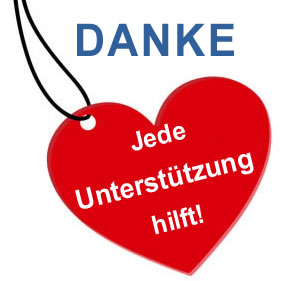 Danke für die Unterstützung